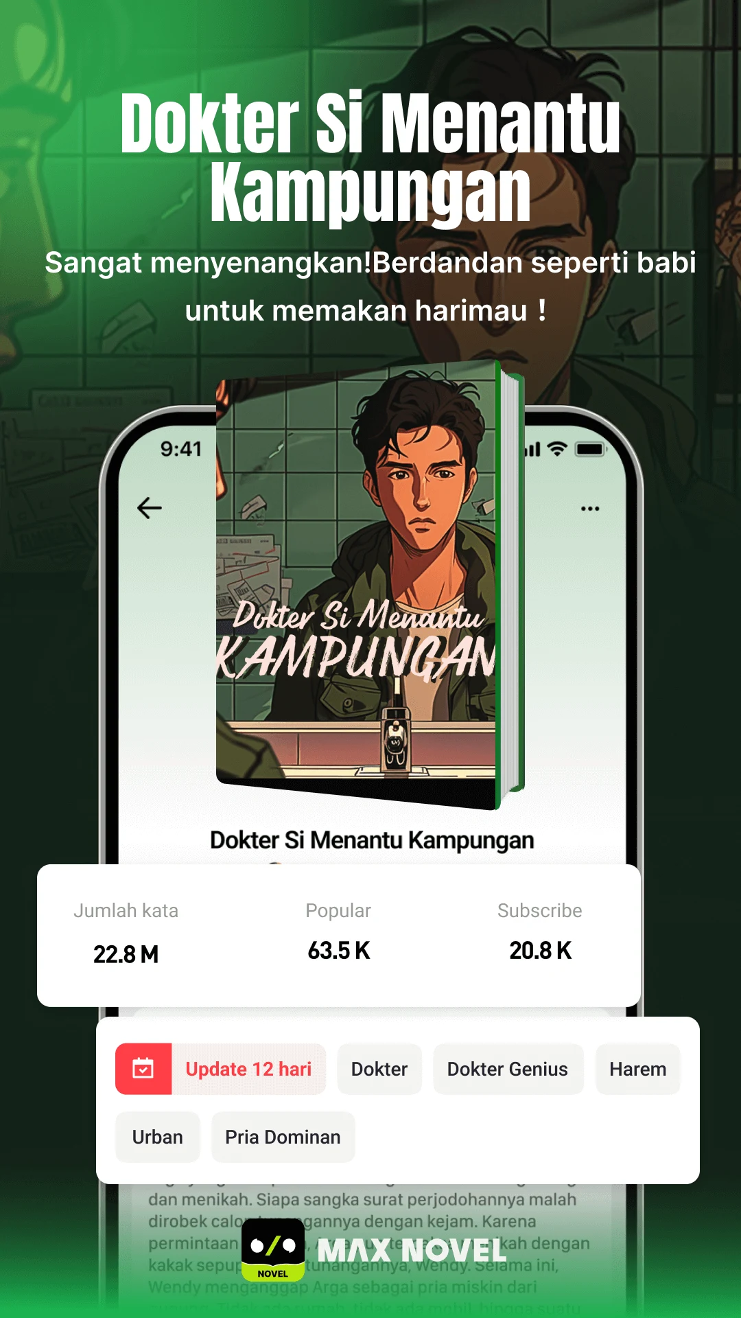 MaxNovel-Baca Novel Online screenshot