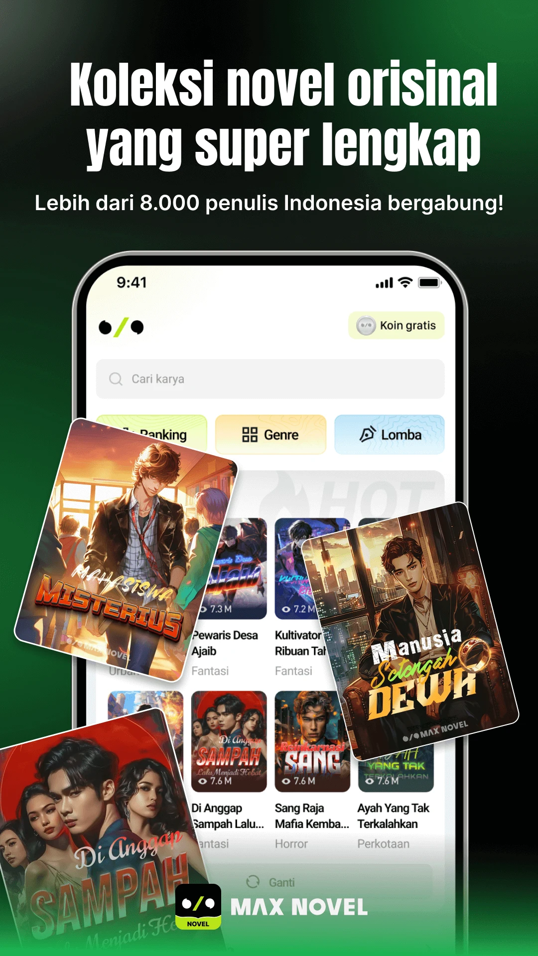 MaxNovel-Baca Novel Online screenshot
