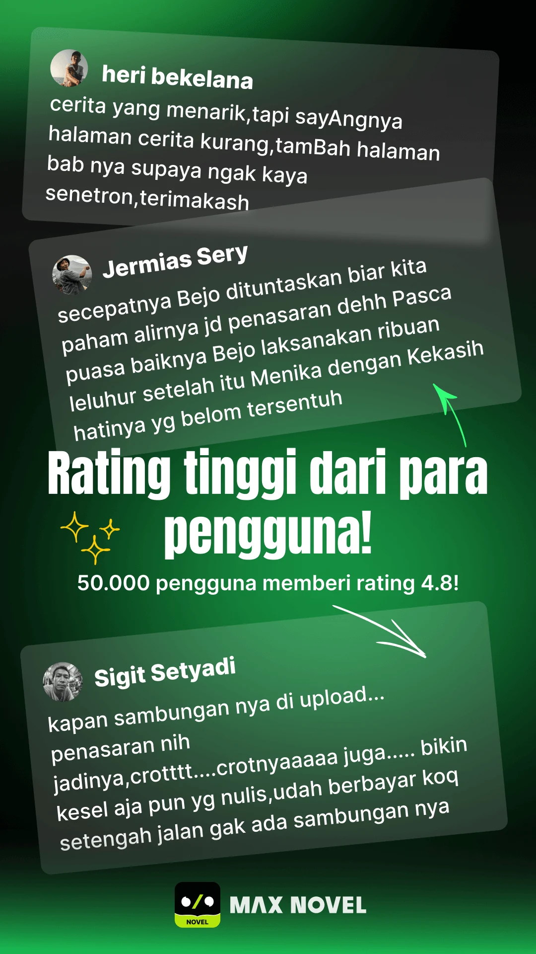 MaxNovel-Baca Novel Online screenshot